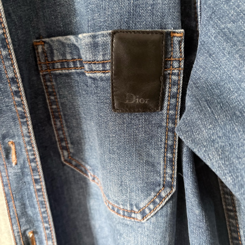 Christine Dior 經典牛仔襯衫 工坊線浮雕系列-3