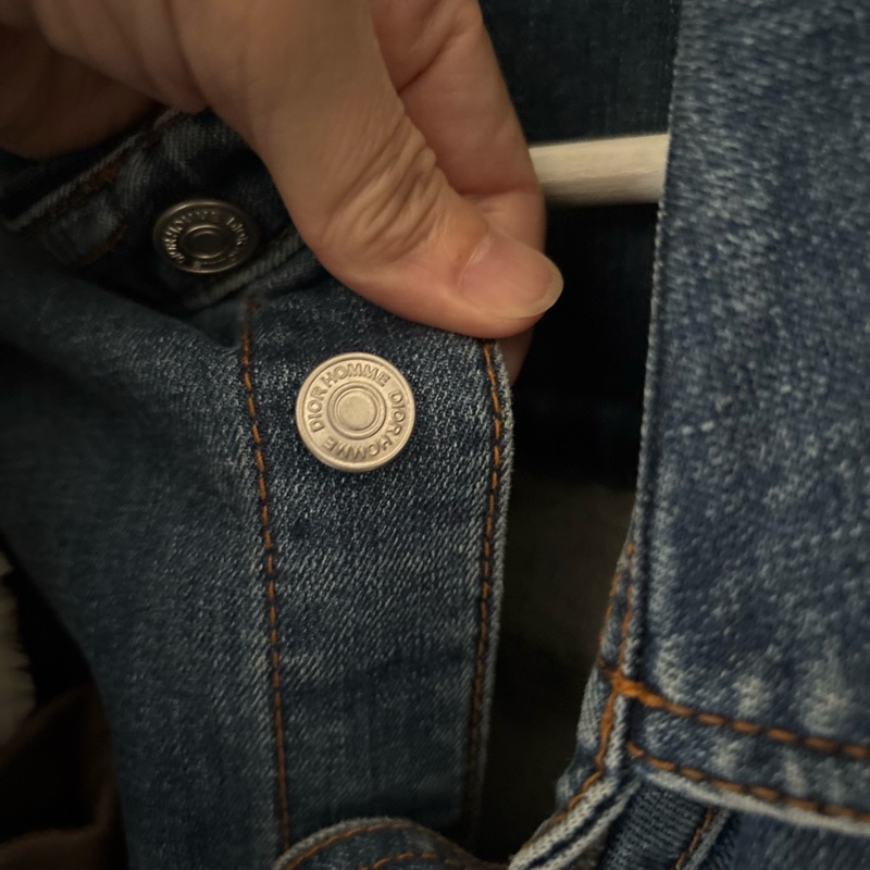 Christine Dior 經典牛仔襯衫 工坊線浮雕系列-6