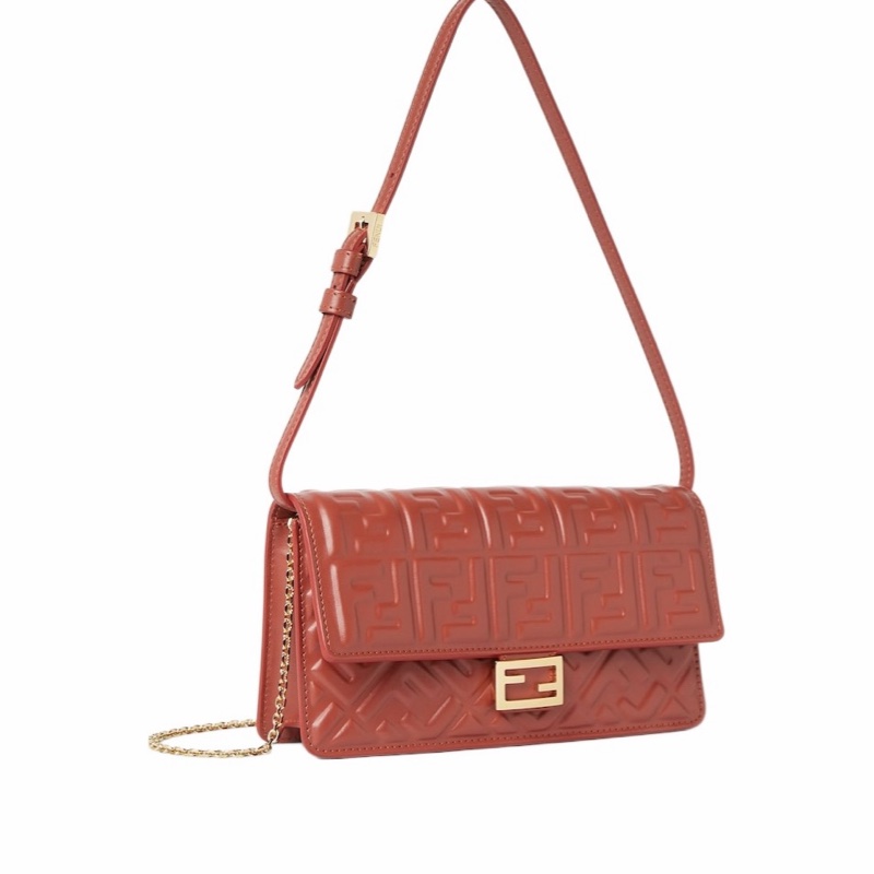 Fendi 女士 Baguette 單肩包均碼碼常規、21cm*5cm*11.5cm-2