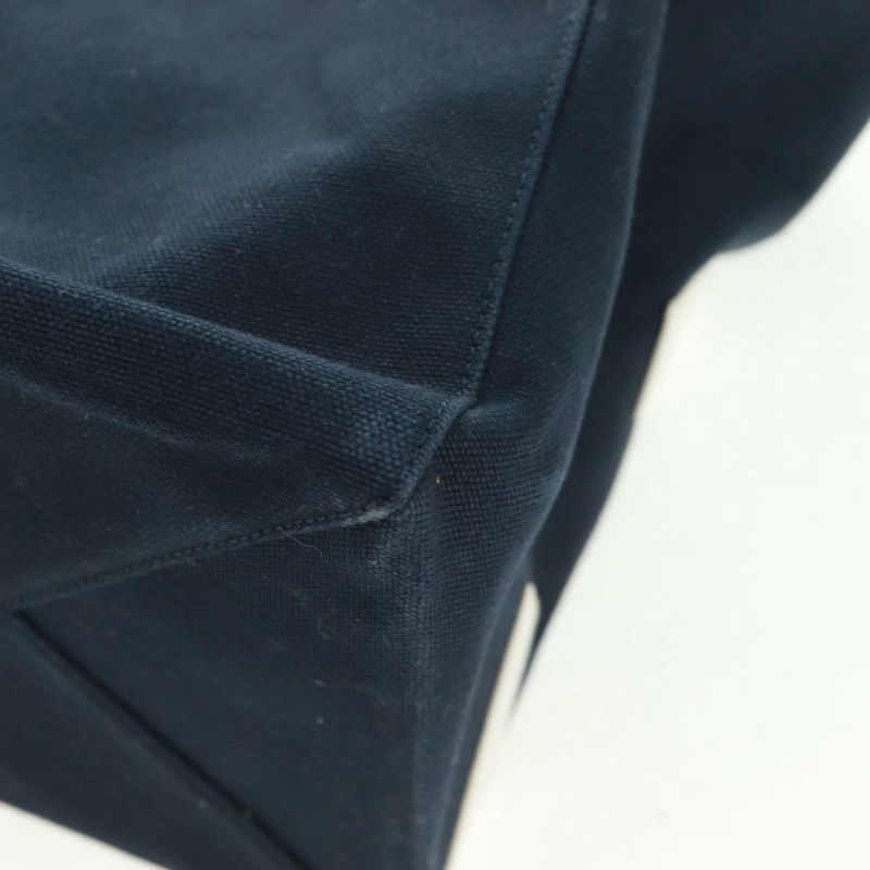 【日本直送】香奈兒 (CHANEL) 5號帆布鏈條手提包,海軍藍銀色雙C標誌,正品編號162898V-16