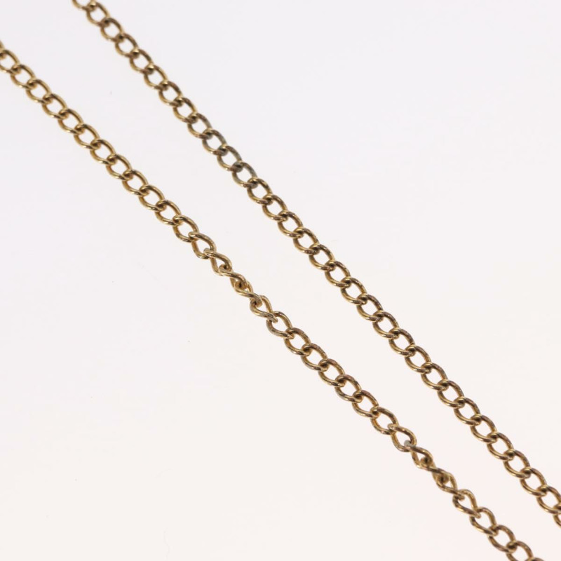 【日本直送】香奈兒 (CHANEL) 項鍊,金屬金色,雙C標誌,正品編號 157477-4