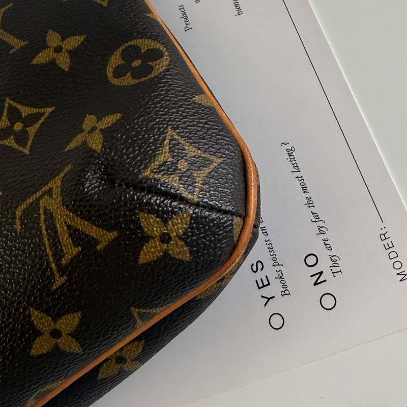 ✔️ LV Louis Vuitton 路易威登 MonogramM51257 橫式王菲包/肩背包-31