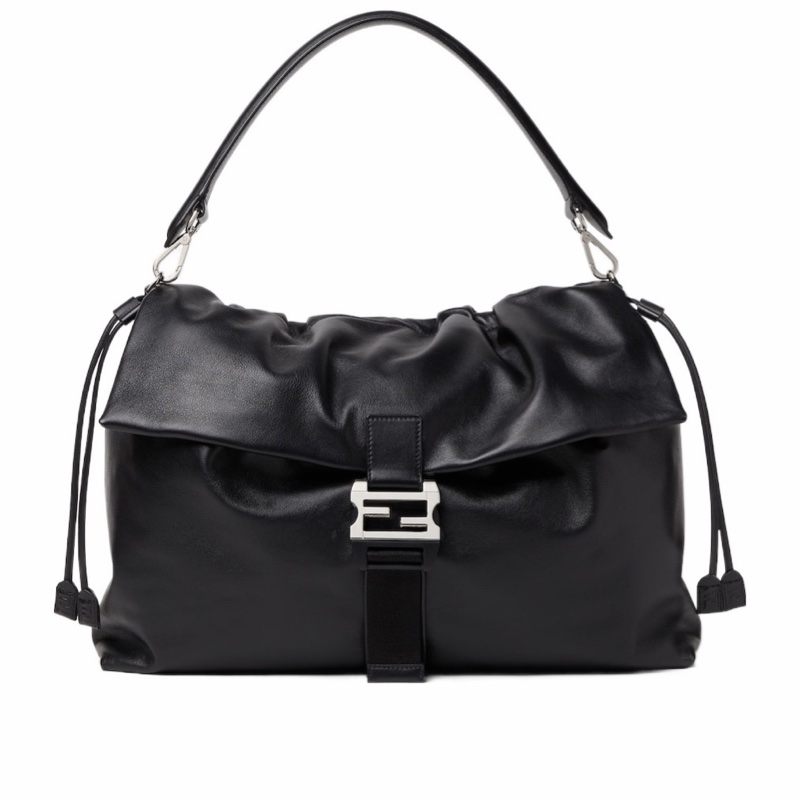 Fendi 男士 Fendi Flux Maxi 皮革斜挎包均碼碼45cm*20cm*23cm-0