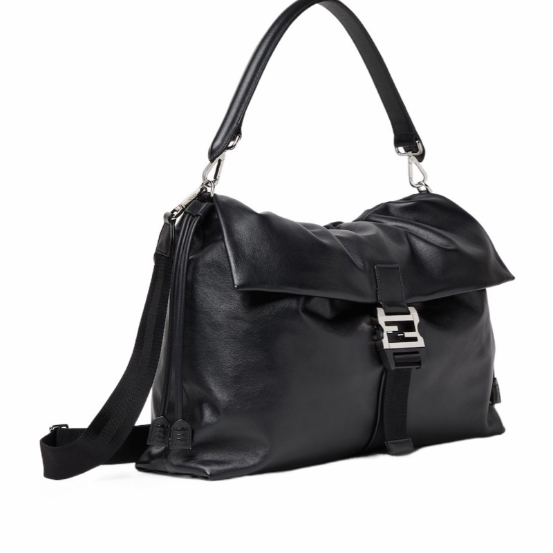 Fendi 男士 Fendi Flux Maxi 皮革斜挎包均碼碼45cm*20cm*23cm-1