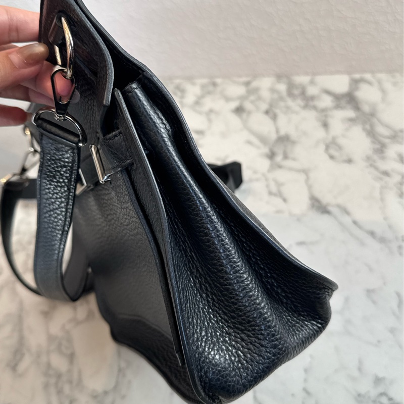 Hermes黑色銀釦吉普賽28 最顯年輕的配色✨-5