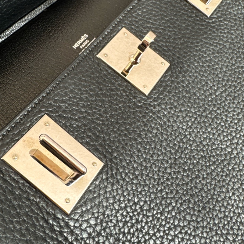 Hermes黑色銀釦吉普賽28 最顯年輕的配色✨-36