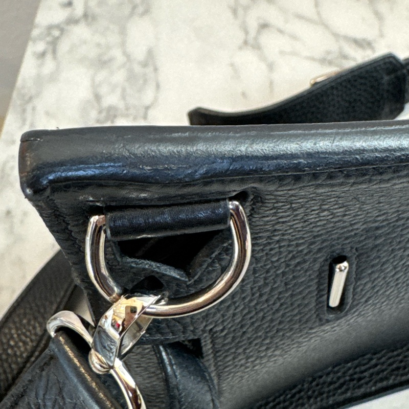 Hermes黑色銀釦吉普賽28 最顯年輕的配色✨-39