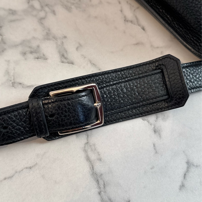 Hermes黑色銀釦吉普賽28 最顯年輕的配色✨-41