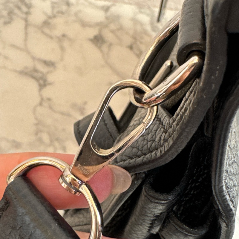 Hermes黑色銀釦吉普賽28 最顯年輕的配色✨-47