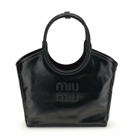 【MIU MIU】Ivy 小款 手提包 肩背包 斜背包 黑色 5BA284