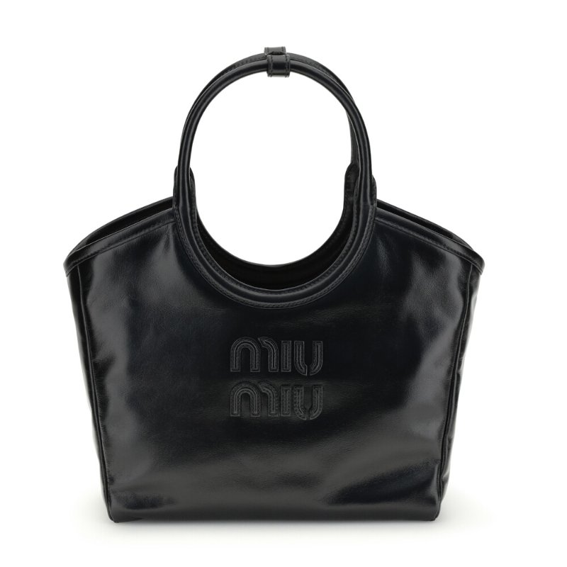 【MIU MIU】Ivy 小款 手提包 肩背包 斜背包 黑色 5BA284-0