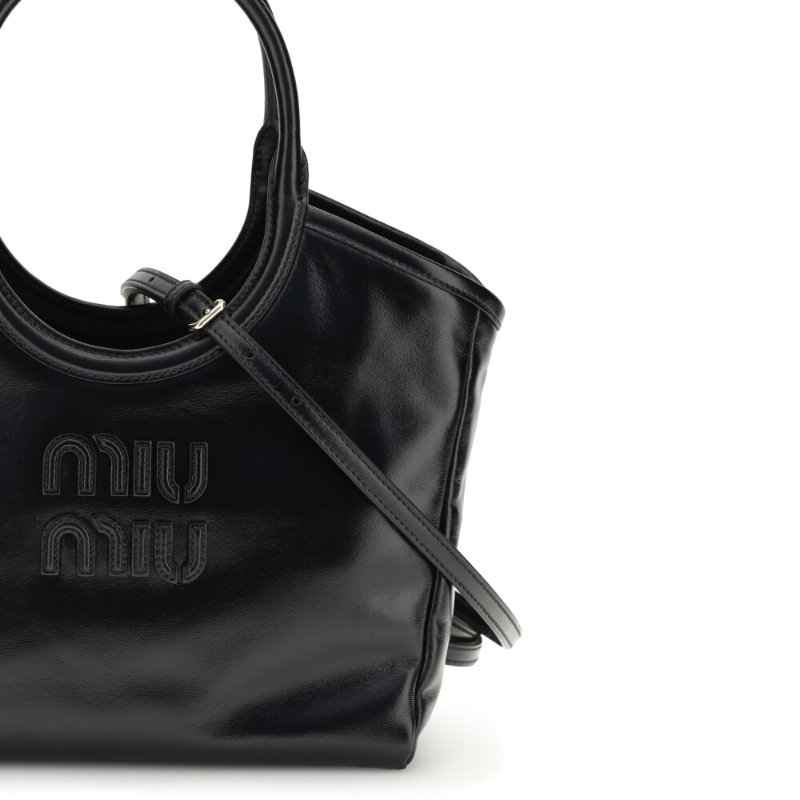 【MIU MIU】Ivy 小款 手提包 肩背包 斜背包 黑色 5BA284-1