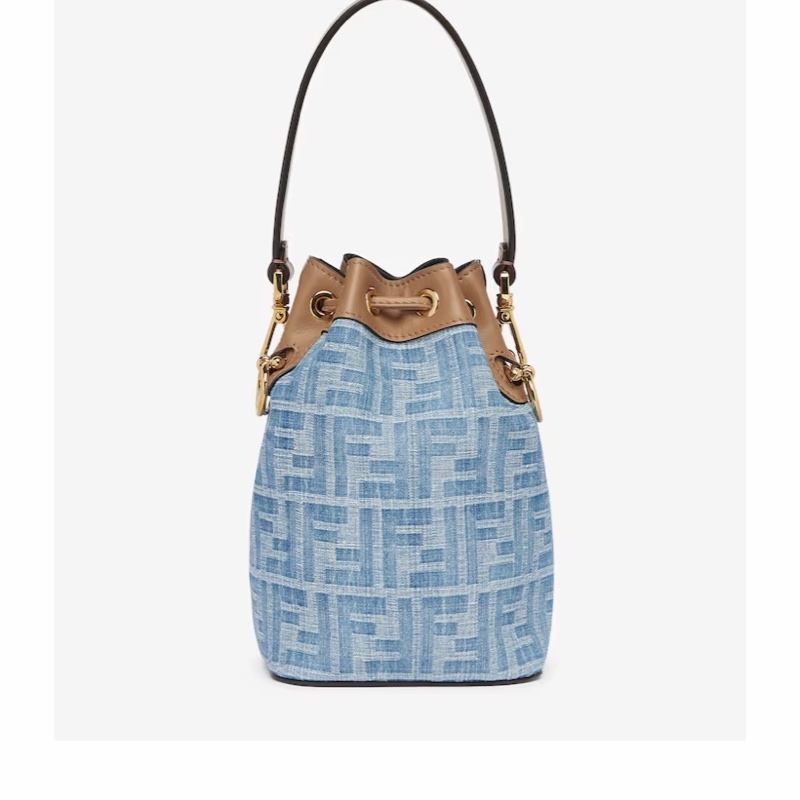 Fendi 女士 小號Mon Tresor水桶包均碼碼小號、12cm*14cm*18cm-2