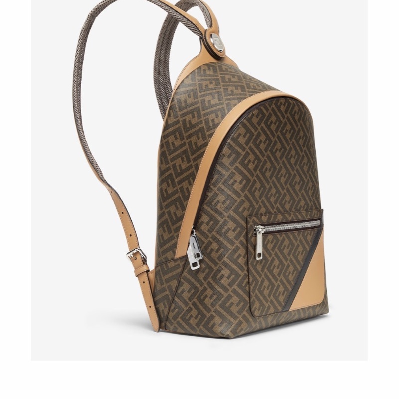 Fendi 男士 Chiodo Diagonal雙肩包均碼碼33cm*14cm*43cm-2