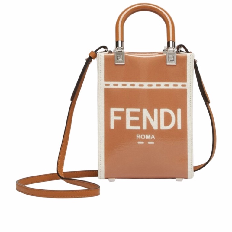 Fendi 女士 迷你Sunshine單肩包均碼碼MINI、13cm*6.5cm*18cm-0