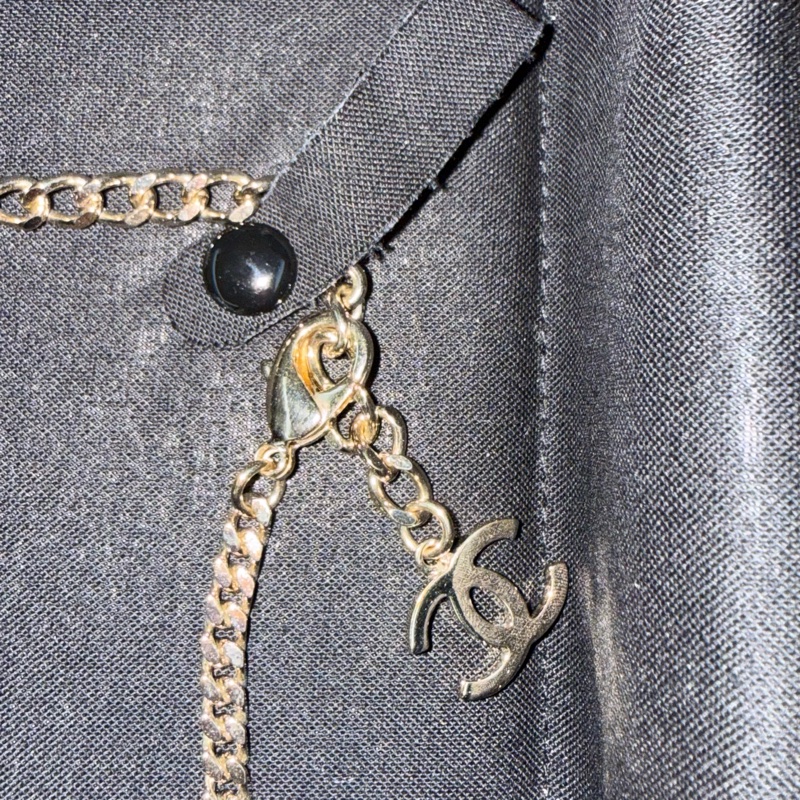 CHANEL 香奈兒5鑽項鍊-3