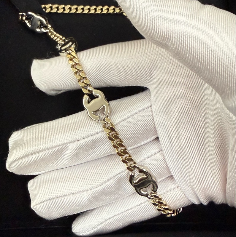 CHANEL 香奈兒5鑽項鍊-4