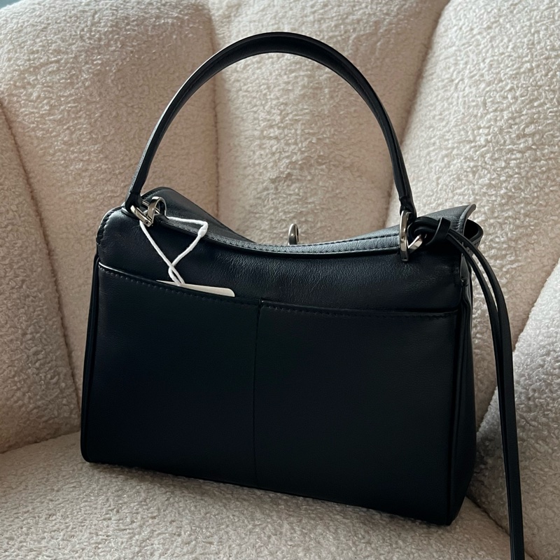 Balenciaga Rodeo 手提包 托特包(附背帶) - mini黑銀-5