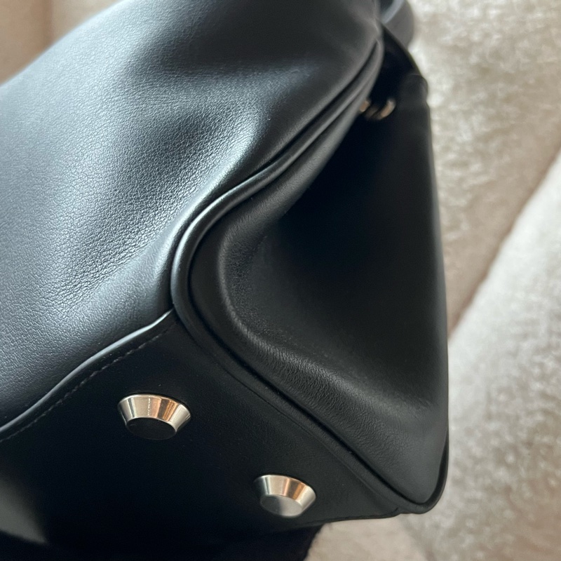 Balenciaga Rodeo 手提包 托特包(附背帶) - mini黑銀-8