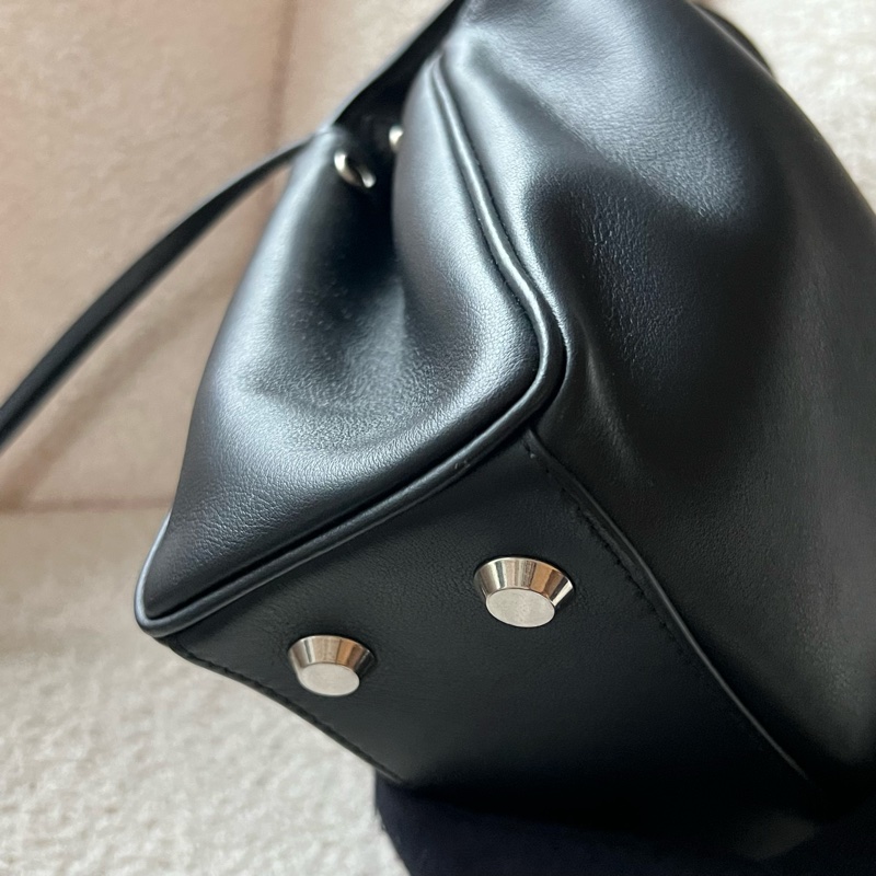 Balenciaga Rodeo 手提包 托特包(附背帶) - mini黑銀-9