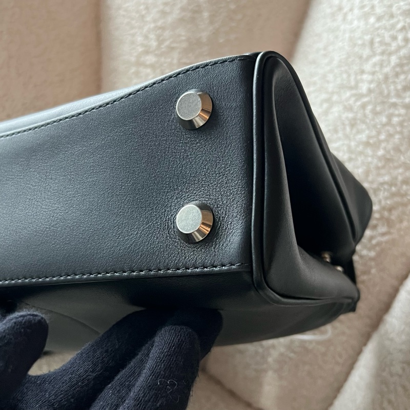 Balenciaga Rodeo 手提包 托特包(附背帶) - mini黑銀-10