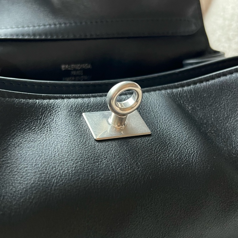 Balenciaga Rodeo 手提包 托特包(附背帶) - mini黑銀-14