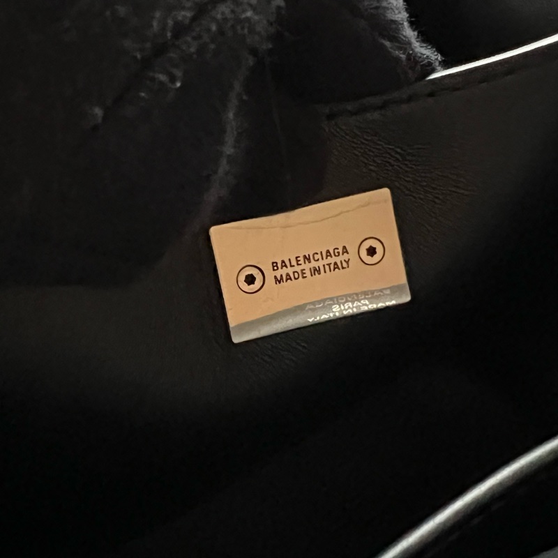 Balenciaga Rodeo 手提包 托特包(附背帶) - mini黑銀-18