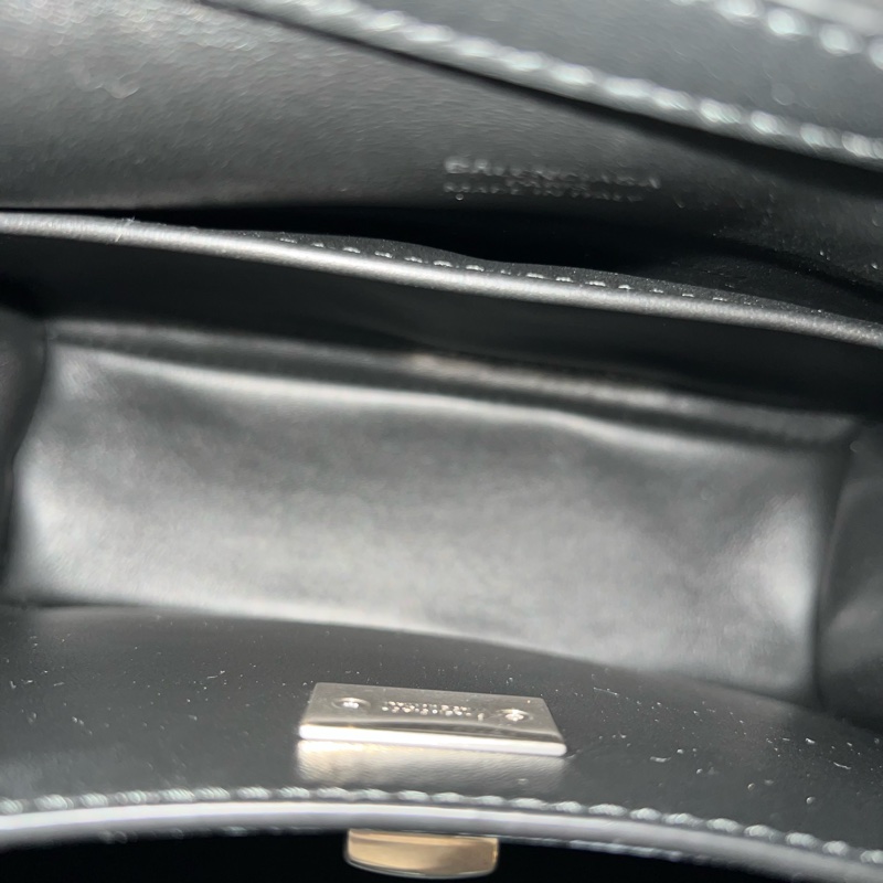 Balenciaga Rodeo 手提包 托特包(附背帶) - mini黑銀-21