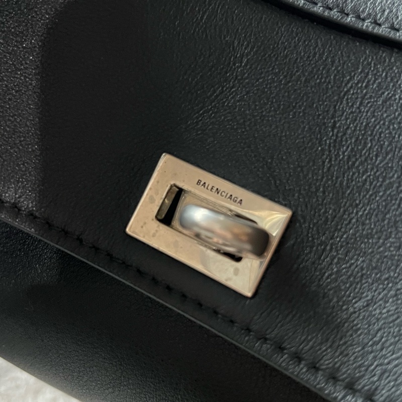 Balenciaga Rodeo 手提包 托特包(附背帶) - mini黑銀-22