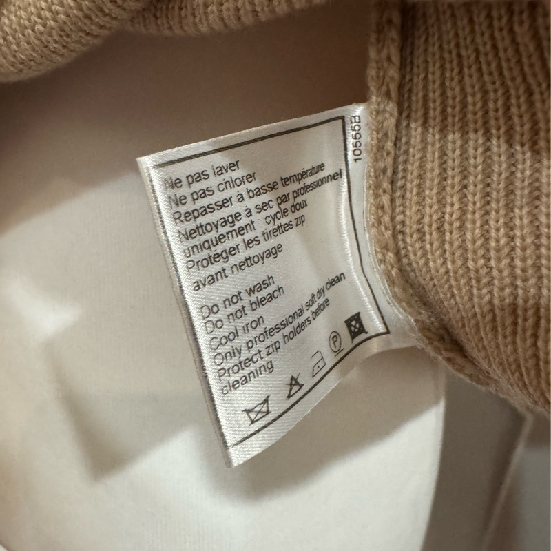 《新歡舊愛》正品CHANEL香奈兒超高領背心毛衣M~L-8