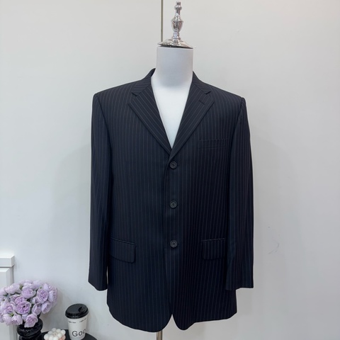 Givenchy 條紋西裝外套 中古 vintage