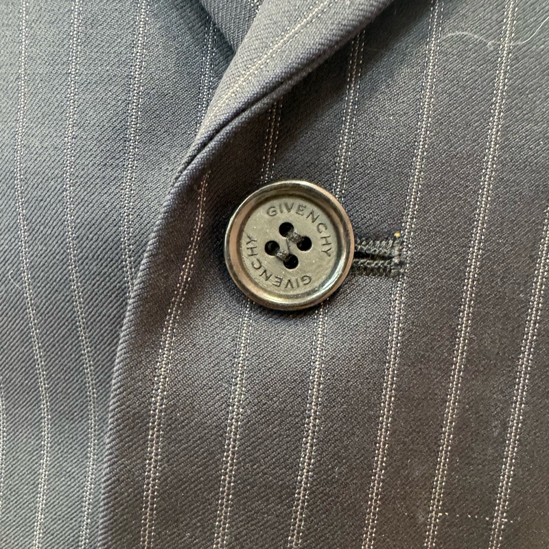 Givenchy 條紋西裝外套 中古 vintage-10