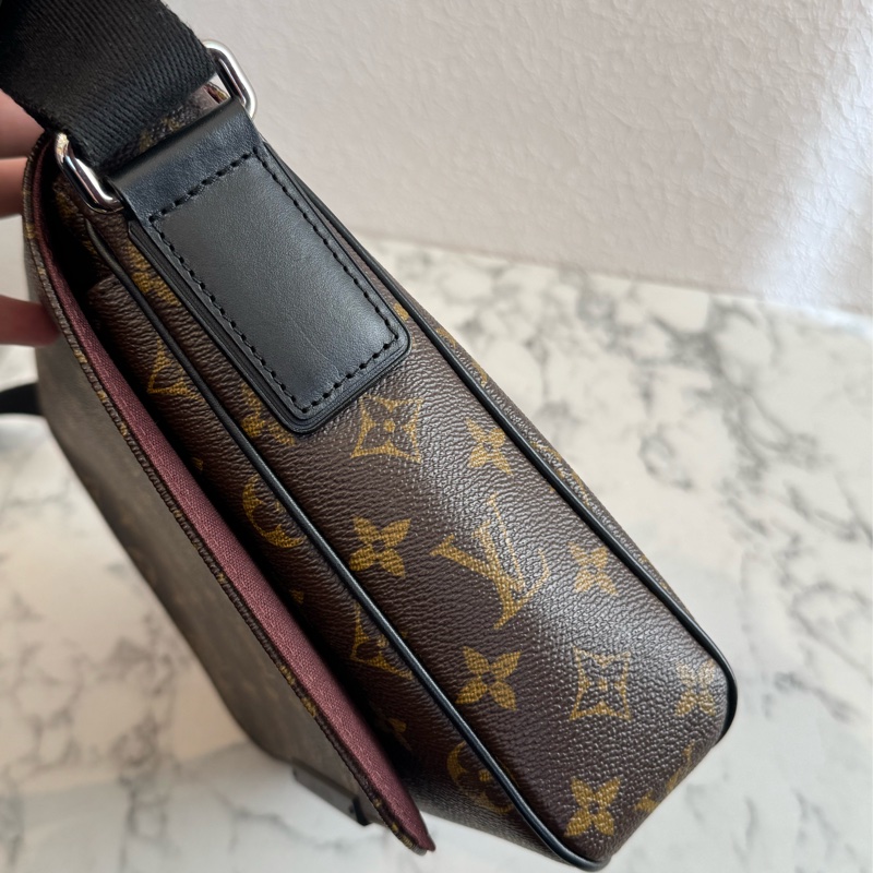 LV M40935咖花紋掀蓋書包斜背包 最好用的❤️-4