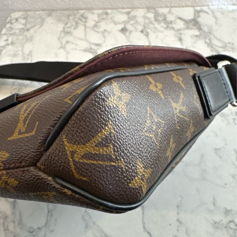 LV M40935咖花紋掀蓋書包斜背包 最好用的❤️-8