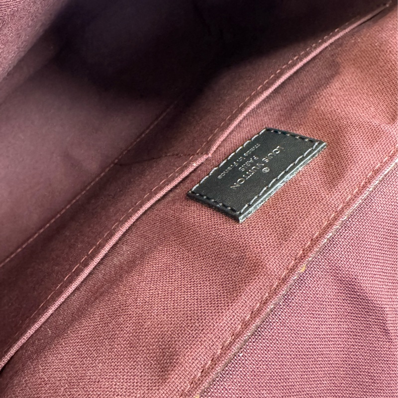 LV M40935咖花紋掀蓋書包斜背包 最好用的❤️-25