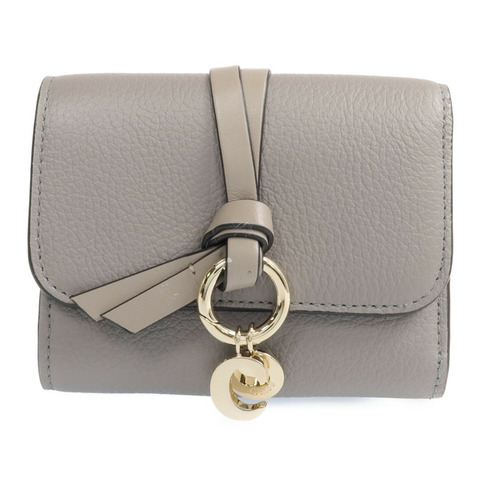 Chloe 牛皮皮革Wallet金扣錢包