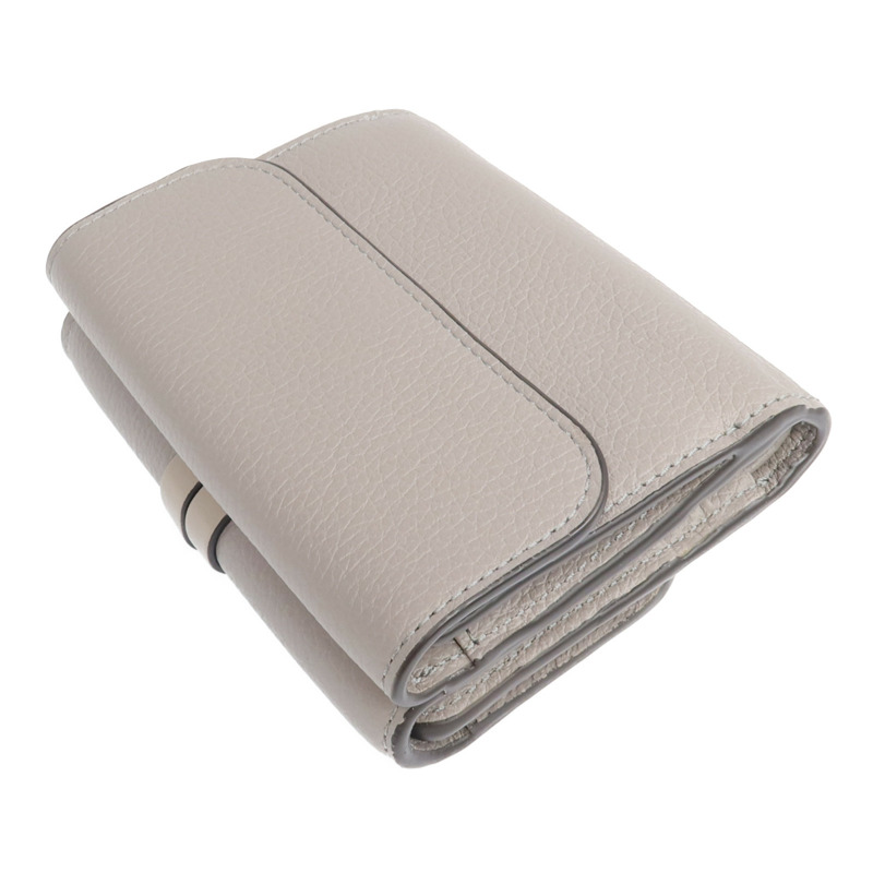 Chloe 牛皮皮革Wallet金扣錢包-4