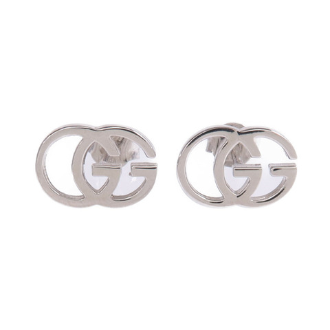 GUCCI 18K白金Earrings耳環