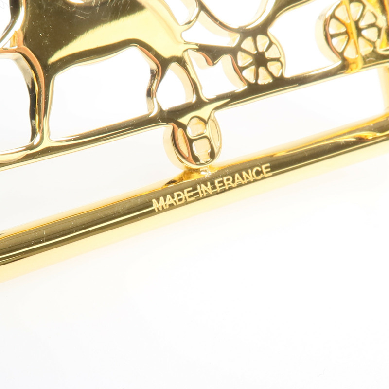 HERMES Epsom/Swift皮革Caleche Belt 85cm金扣皮帶Gold/Jaune de Naples-9