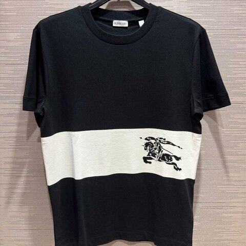 💎Han's house精品服飾💎Burberry 戰馬 短T 短袖 T恤 黑 原價21900