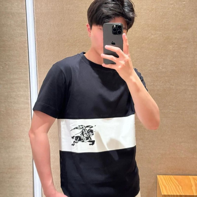 💎Han's house精品服飾💎Burberry 戰馬 短T 短袖 T恤 黑 原價21900-2