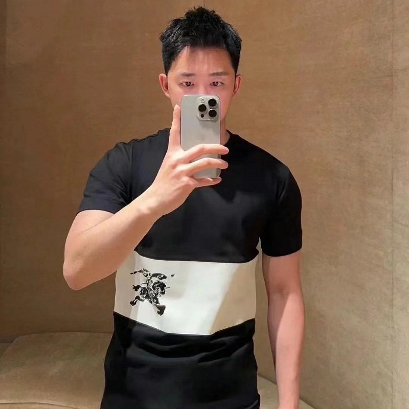 💎Han's house精品服飾💎Burberry 戰馬 短T 短袖 T恤 黑 原價21900-5