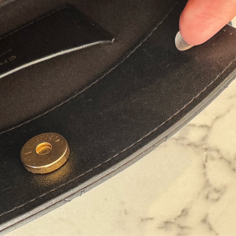 Chanel黑菱格金雙獅子頭吊飾肩背包 特殊款✨✨-18