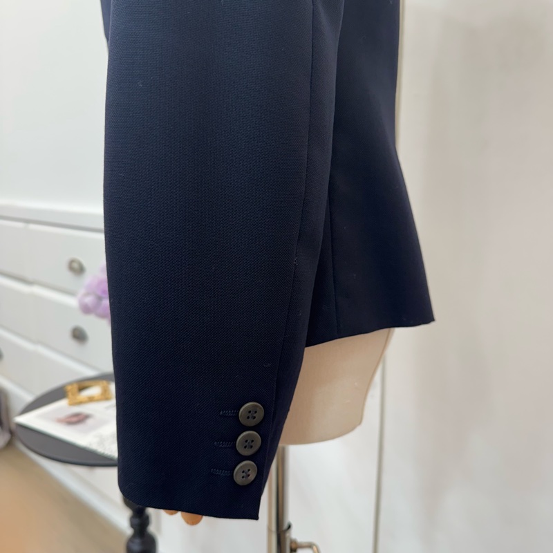 Giorgio Armani 深藍色女士西裝外套 vintage 二手-7