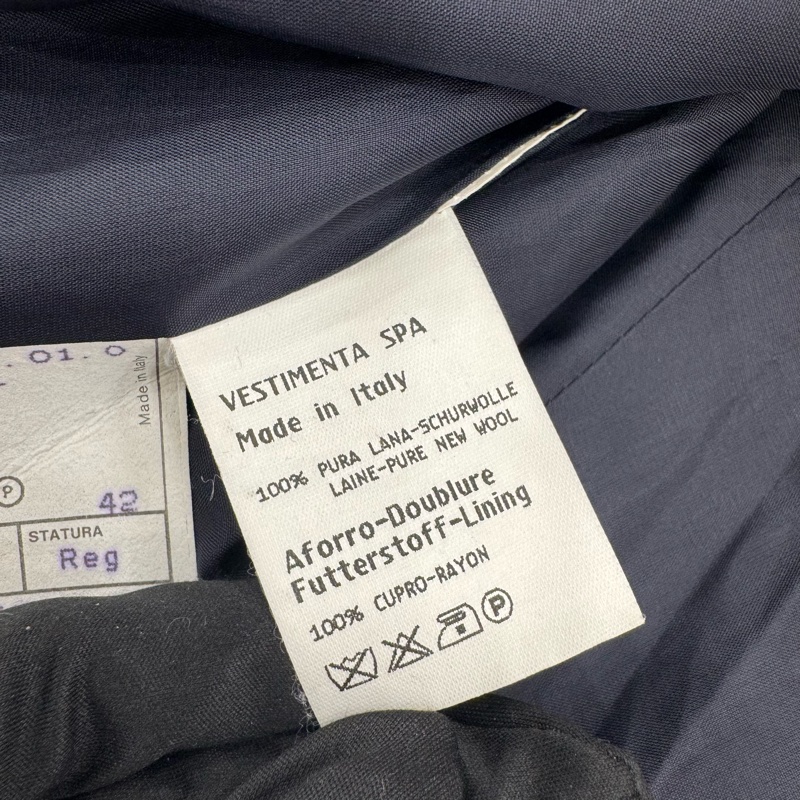 Giorgio Armani 深藍色女士西裝外套 vintage 二手-11
