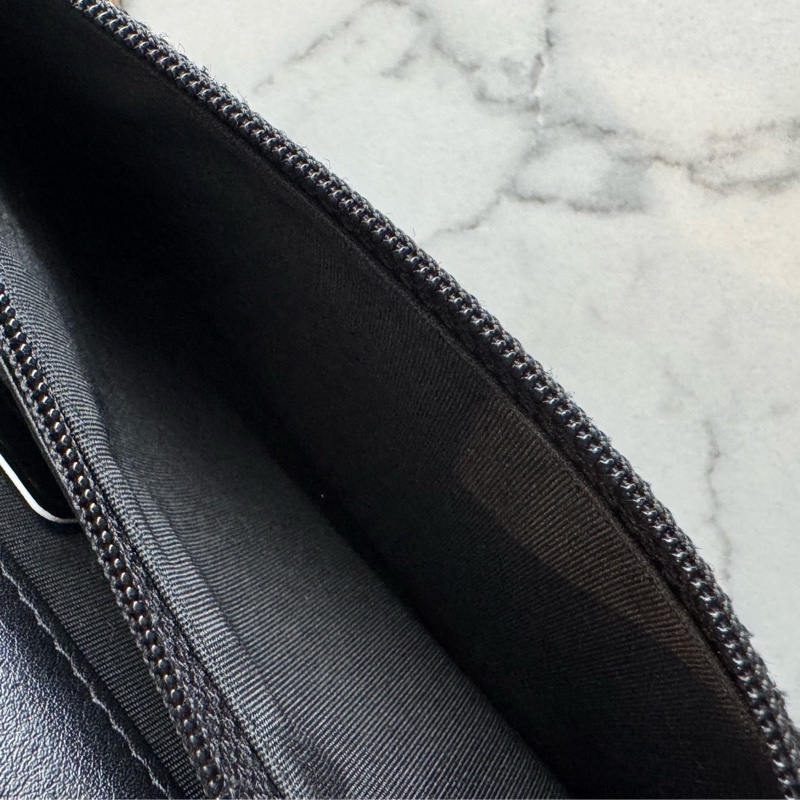 Chanel黑色山形紋金boy woc 必買🫶-35