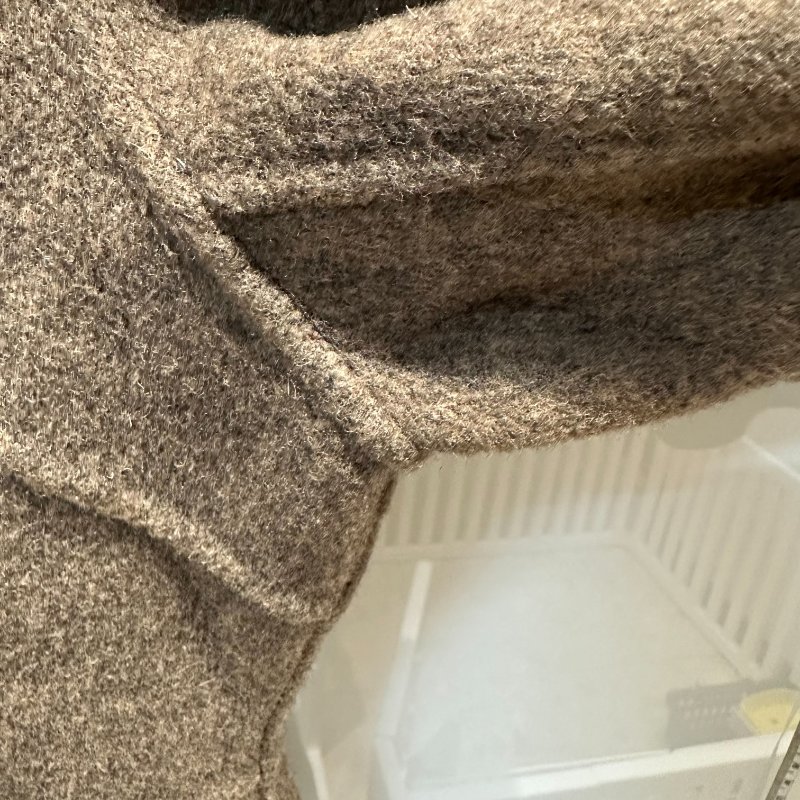 【美收精品】CHANEL茶色雙面穿大衣 4-785-4