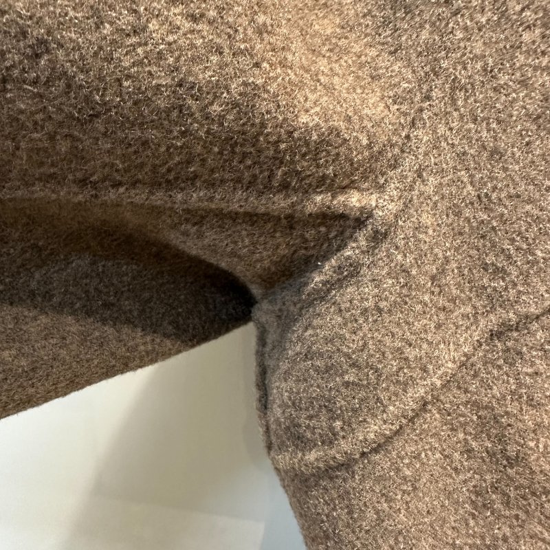 【美收精品】CHANEL茶色雙面穿大衣 4-785-5