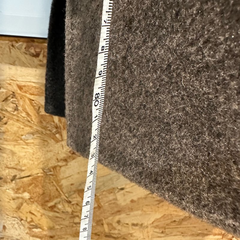 【美收精品】CHANEL茶色雙面穿大衣 4-785-9