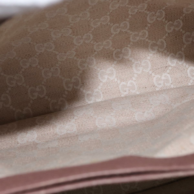 【日本直送】GUCCI 竹節手提包 皮革 兩用 粉金 308360 正品 ep12689-10